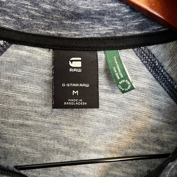 G-Star RAW Blue light Zip-Up Jacket size medium - Picture 2 of 5